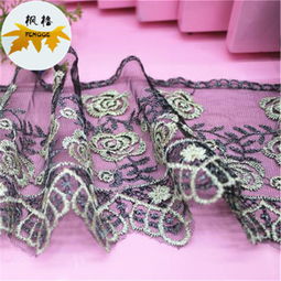 水溶金銀絲與鏤空蕾絲花邊 楓格花邊在義烏國際商貿城的創新與商機